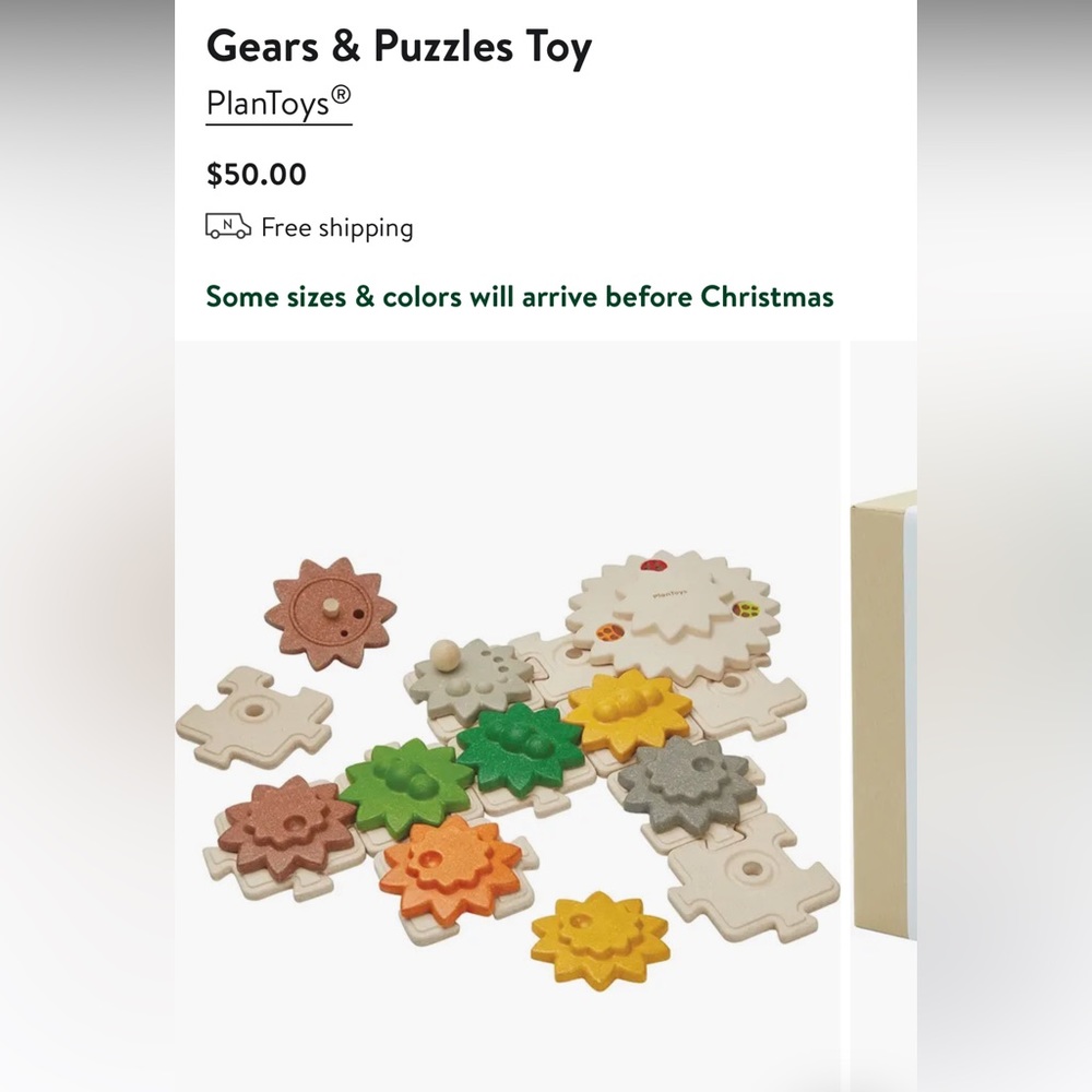 PlanToys Gears and Puzzles